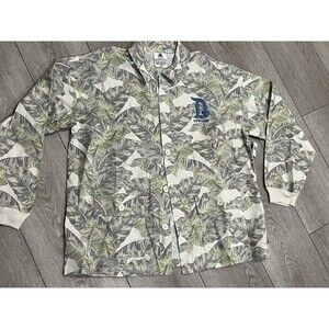 Disneyland Spirit Jersey Button down Tropical Long‎ Sleeve Shirt XXL